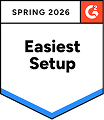 G2 Easiest Setup badge, We360.ai